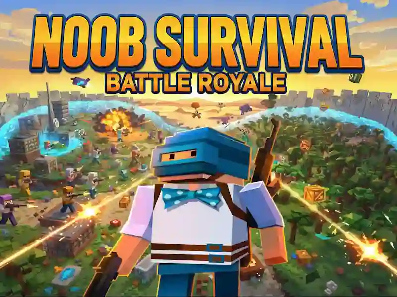 Peli Noob Survival: Battle Royale verkossa