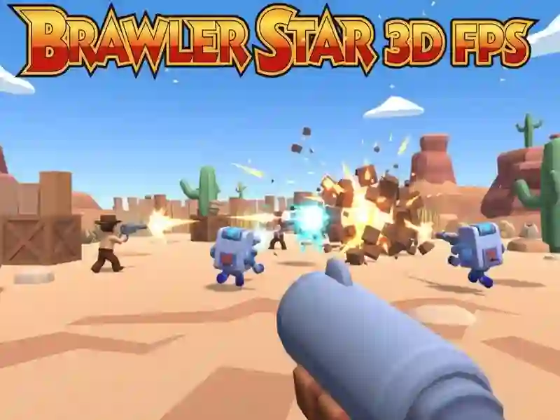 Peli Brawler Star 3D FPS verkossa Peli Brawler Star 3D FPS verkossa
