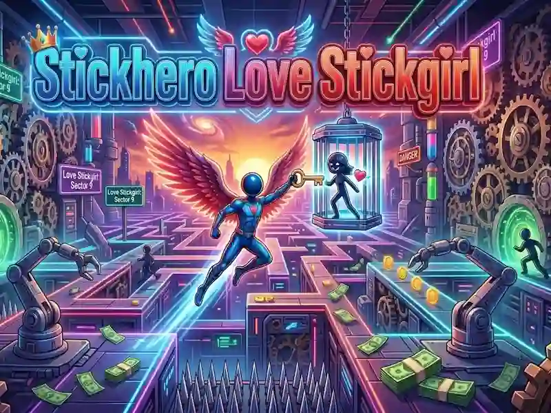 Peli Stickhero Love Stickgirl verkossa