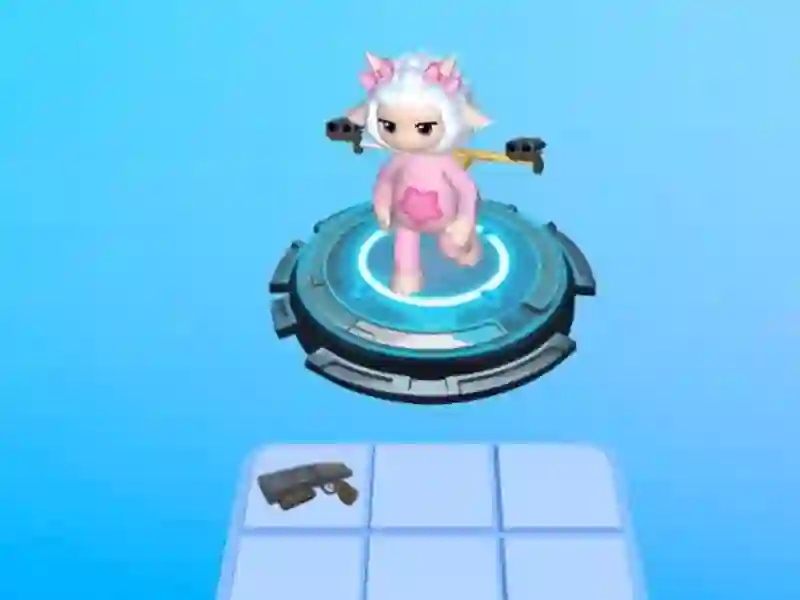 Peli Kauniit lampaat juoksevat verkossa