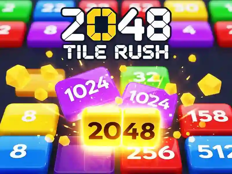 Peli 2048 Tile Rush verkossa