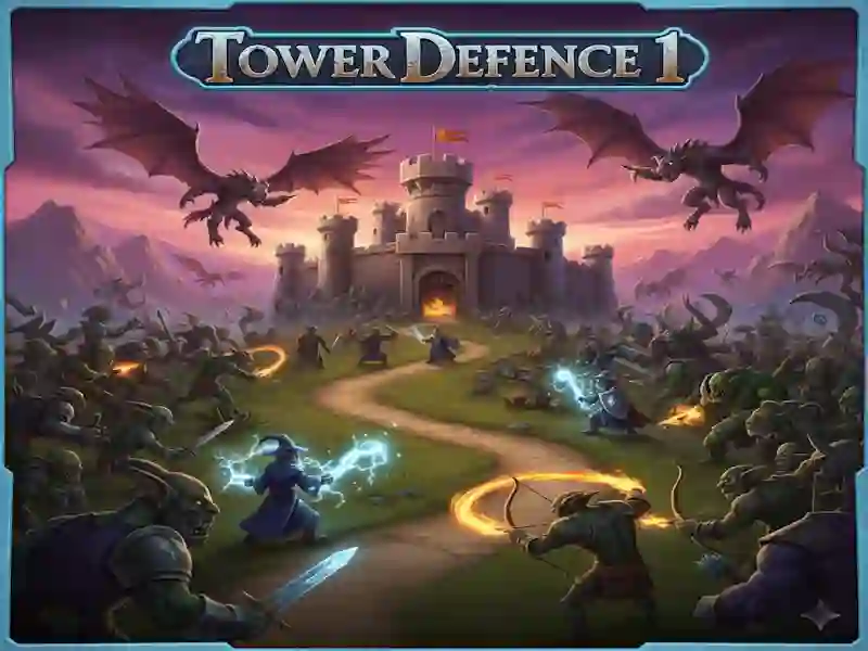 Peli Tower Defense 1 verkossa