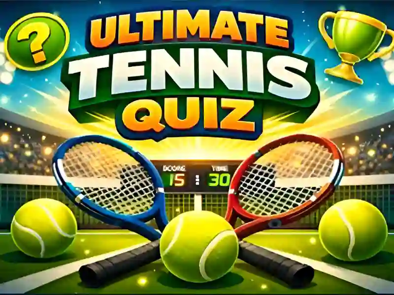 Peli Ultimate Tennis Quiz verkossa