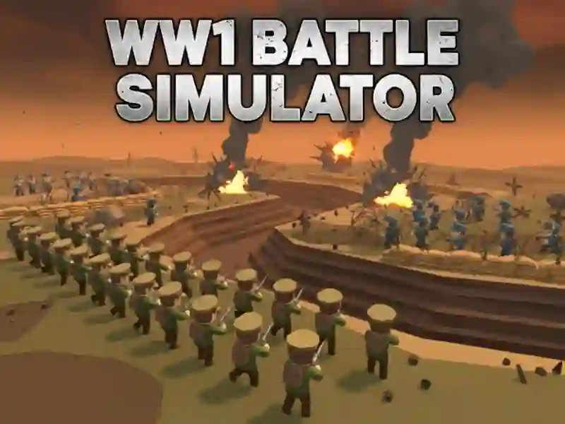 Peli WW1 Battle Simulator verkossa
