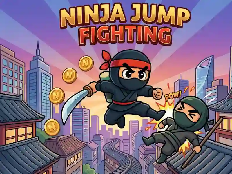 Peli Ninja Jump taistelee verkossa
