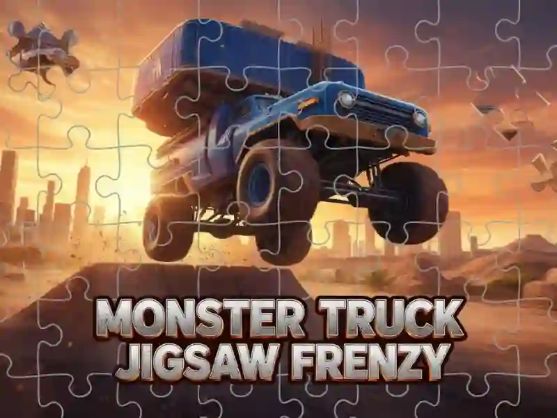 Peli Monster Truck Jigsaw Frenzy verkossa