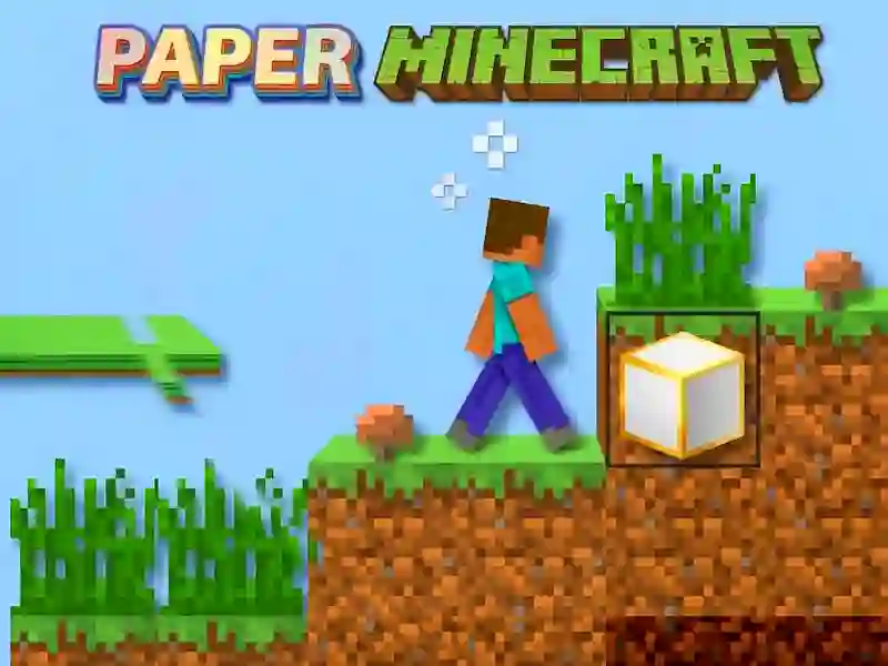 Peli Paper Minecraft verkossa