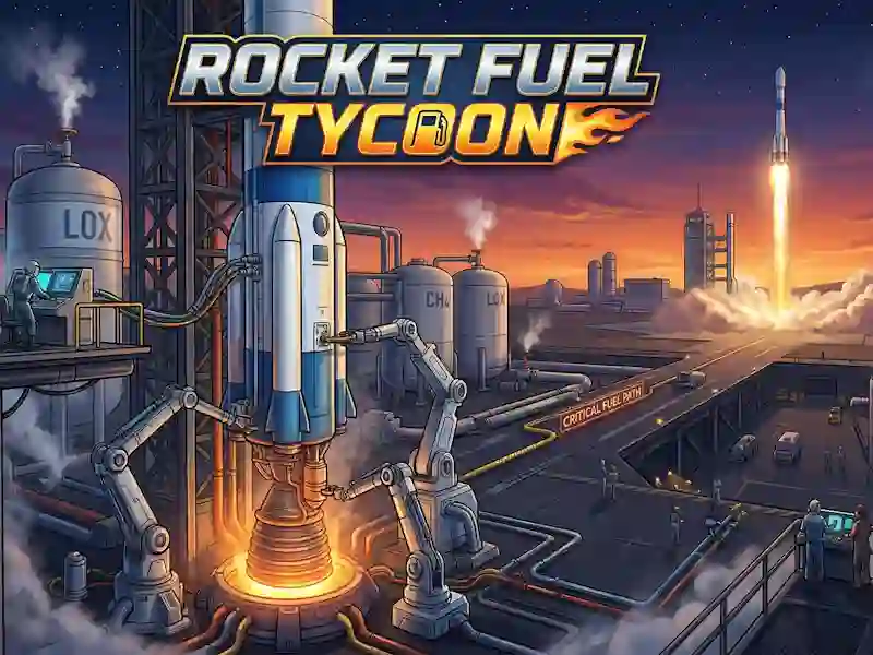 Peli Rocket Fuel Tycoon verkossa