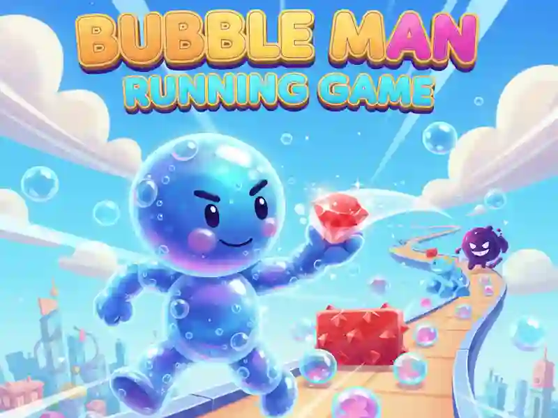 Peli Bubble Man Running Game verkossa