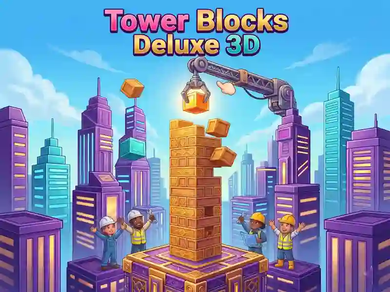 Peli Tower Blocks Deluxe 3D verkossa