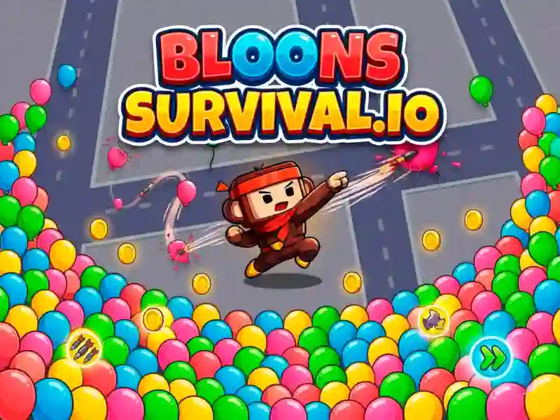Peli Bloons Survival.io verkossa