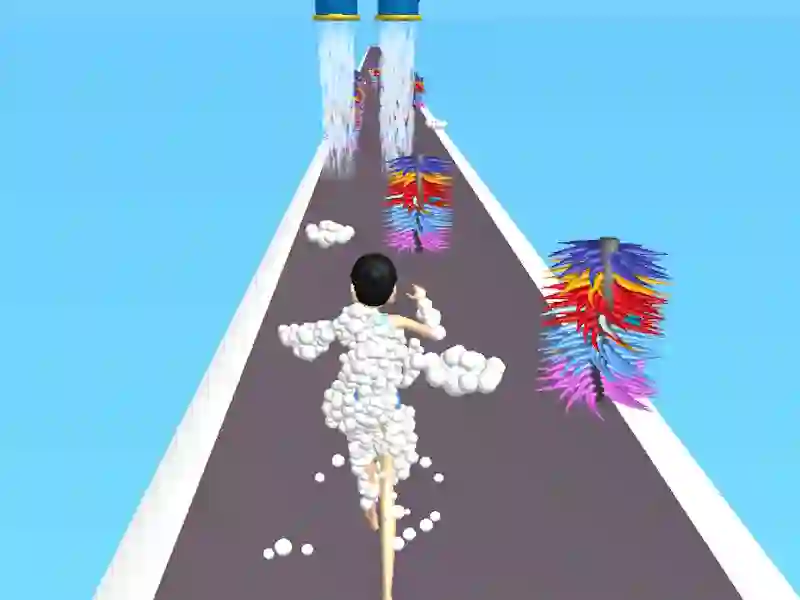 Peli Juokseva vaahto verkossa