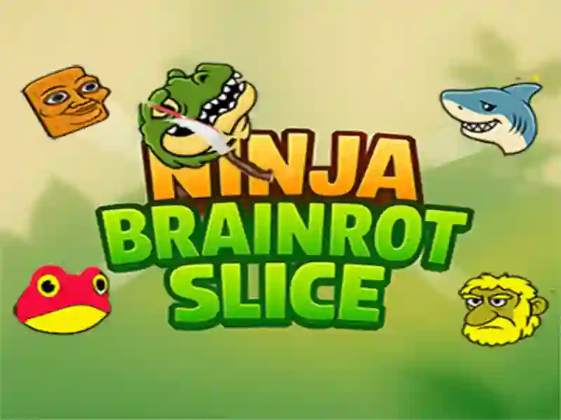 Peli Ninja Brainrot Slice verkossa