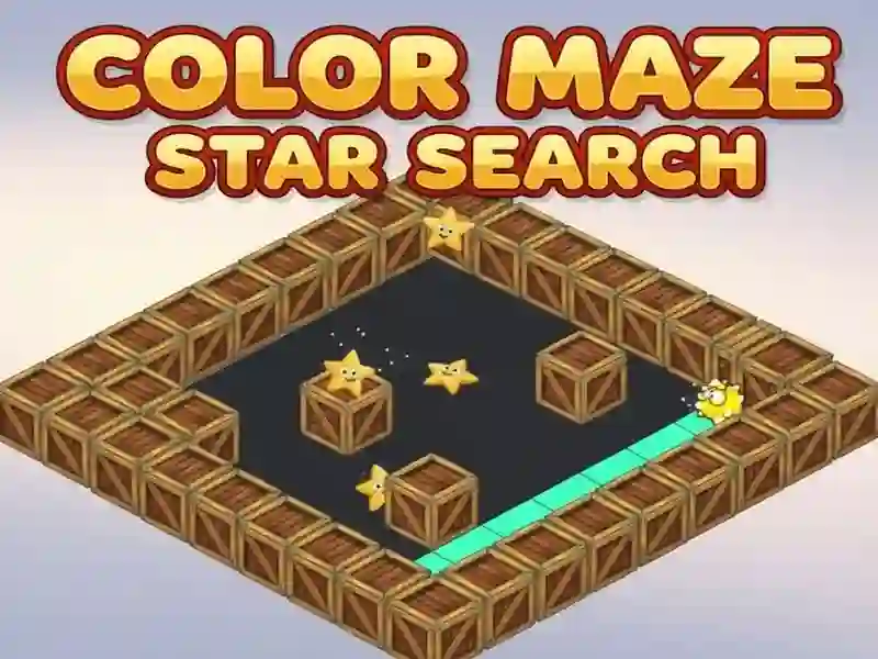Peli Color Maze Star Search verkossa