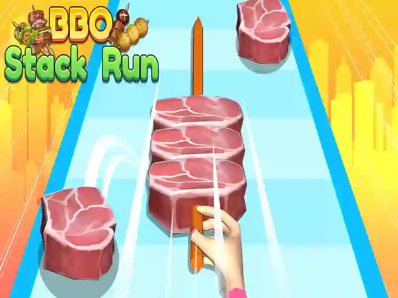 Peli BBQ Stack Run verkossa Peli BBQ Stack Run verkossa