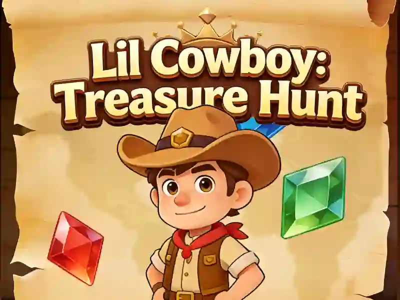 Peli Lil Cowboy: Treasure Hunt verkossa