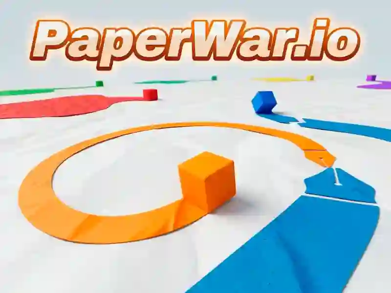 Peli Paper War.io verkossa