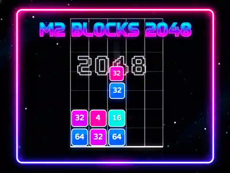 Peli M2 Blocks 2048 verkossa