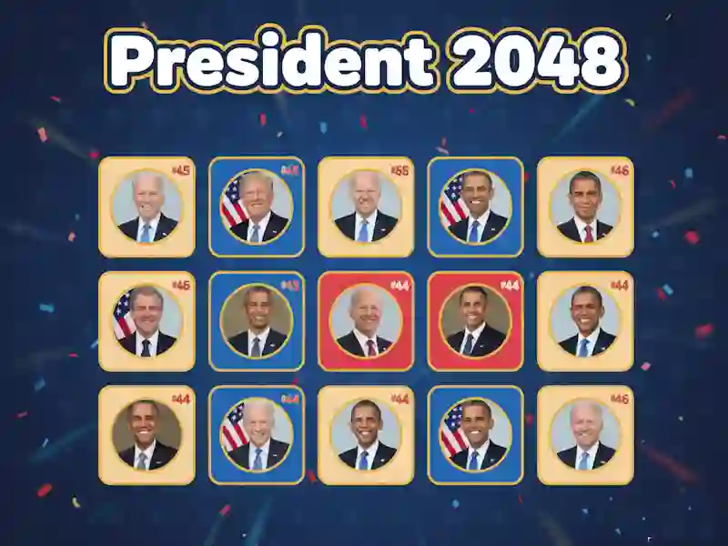 Peli Presidentti 2048 verkossa