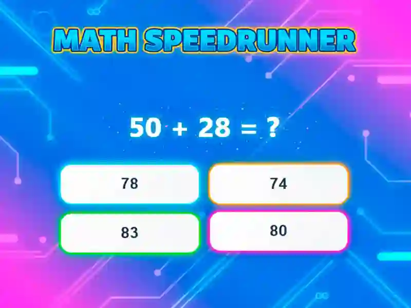 Peli Math Speedrunner verkossa