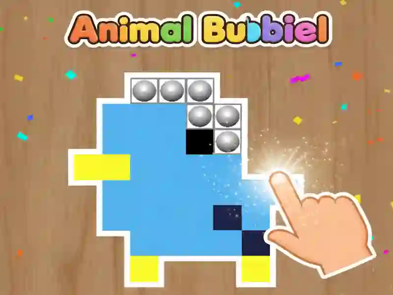 Peli Animal Bubble Pixel verkossa