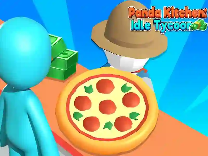 Peli Panda Kitchen Idle Tycoon verkossa