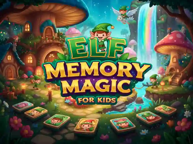 Peli Elf Memory Magic lapsille verkossa