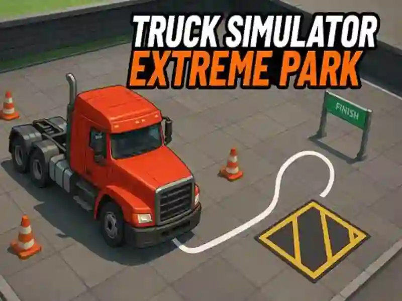 Peli Truck Simulator Extreme Park verkossa Peli Truck Simulator Extreme Park verkossa