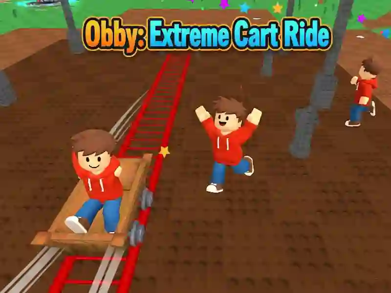 Peli Obby: Extreme Cart Ride verkossa