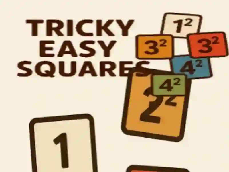 Peli Tricky Easy Squares verkossa Peli Tricky Easy Squares verkossa