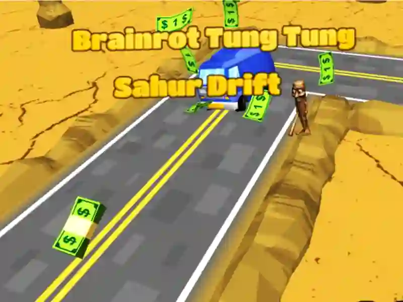 Peli Brainrot tung tung sahur drift verkossa