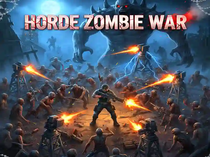 Peli Horde Zombie War verkossa