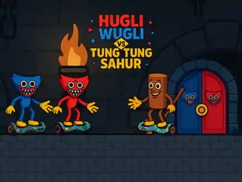 Peli Hugli wugli vs tung tung sahur verkossa