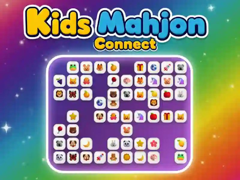Peli Kids Mahjong Connect verkossa