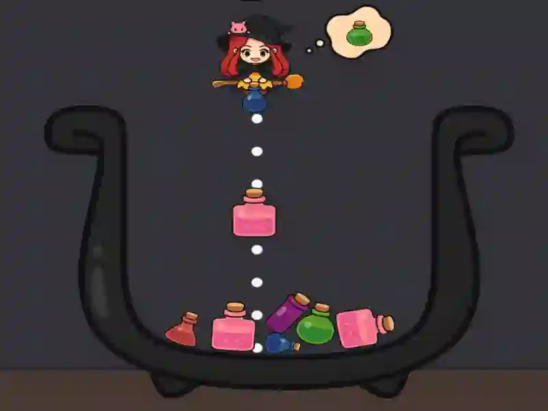 Peli Potion Merge Witch verkossa