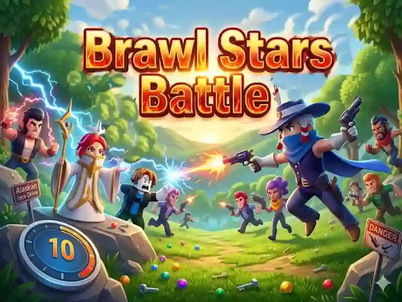 Peli Brawl Stars Battle verkossa