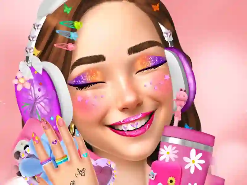 Peli Siisti tyttö estetiikka verkossa