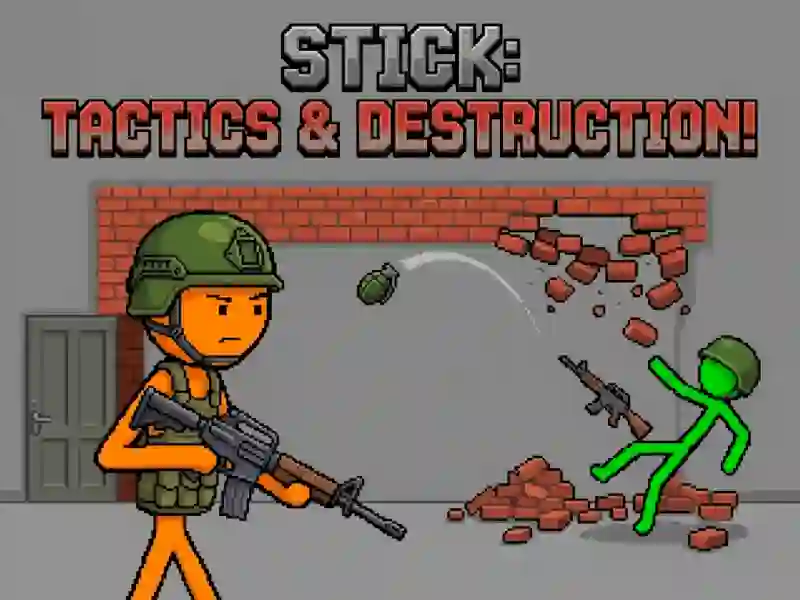 Peli Stick: Tactics & Destruction verkossa