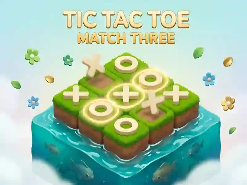 Peli Tic Tac Toe: Match Three verkossa