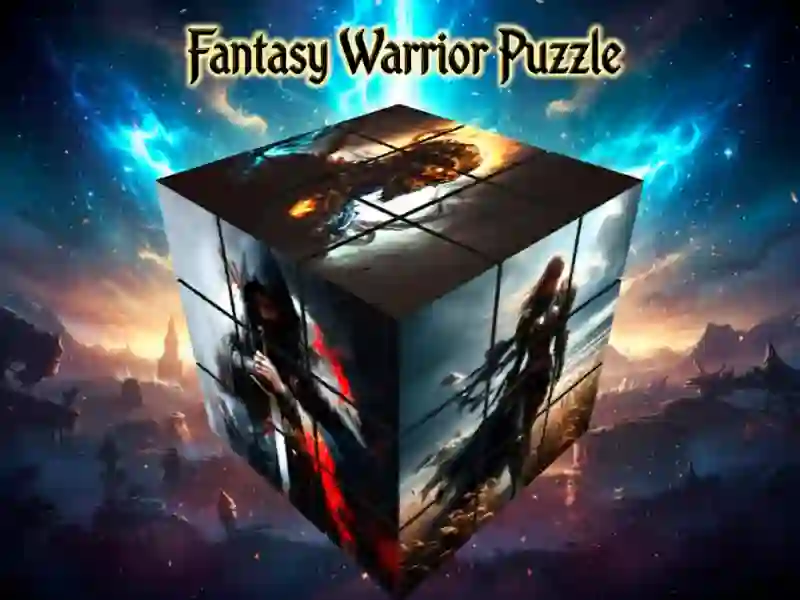 Peli Fantasy Warrior Puzzle verkossa