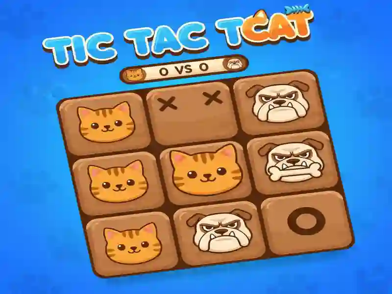 Peli Tic Tac Toe Cat verkossa