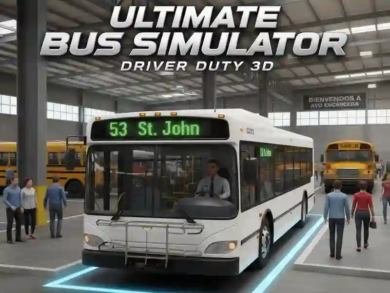 Peli Ultimate Bus Simulator Driver Duty 3D verkossa