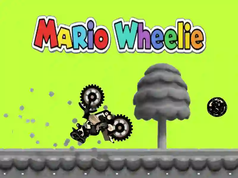 Peli Mario Wheelie verkossa