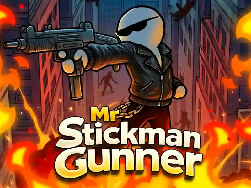 Peli Mr Stickman Gunner verkossa