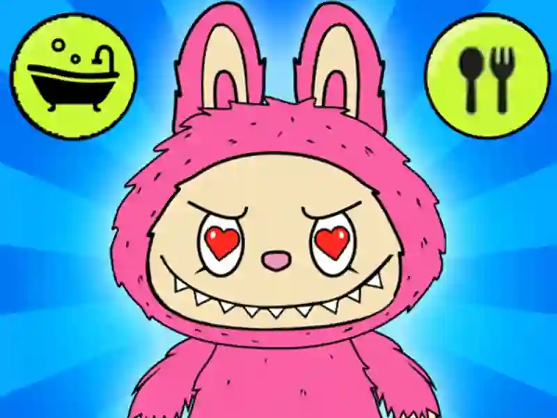 Peli Minun puhuva Labubu verkossa