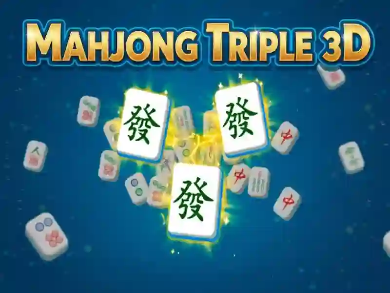 Peli Mahjong Triple 3D Tile Match verkossa