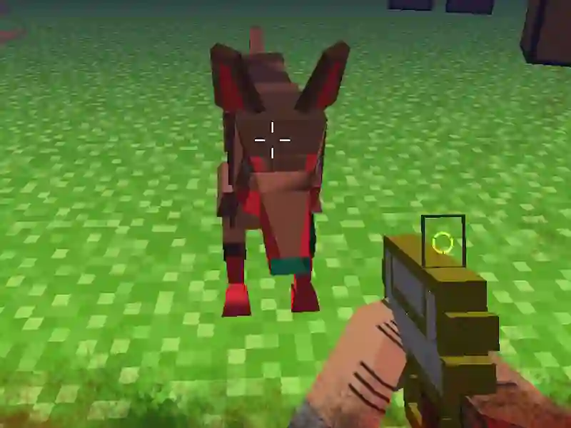 Peli Pixel Zombie Survival 2025 verkossa