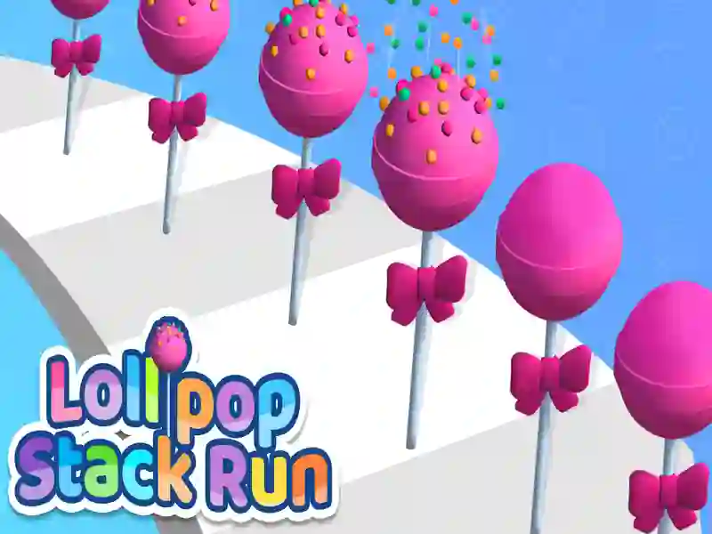 Peli Lollipop Stack Run verkossa Peli Lollipop Stack Run verkossa