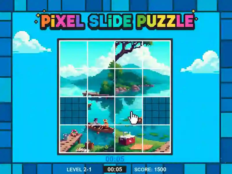 Peli Pixel Slide Puzzle verkossa