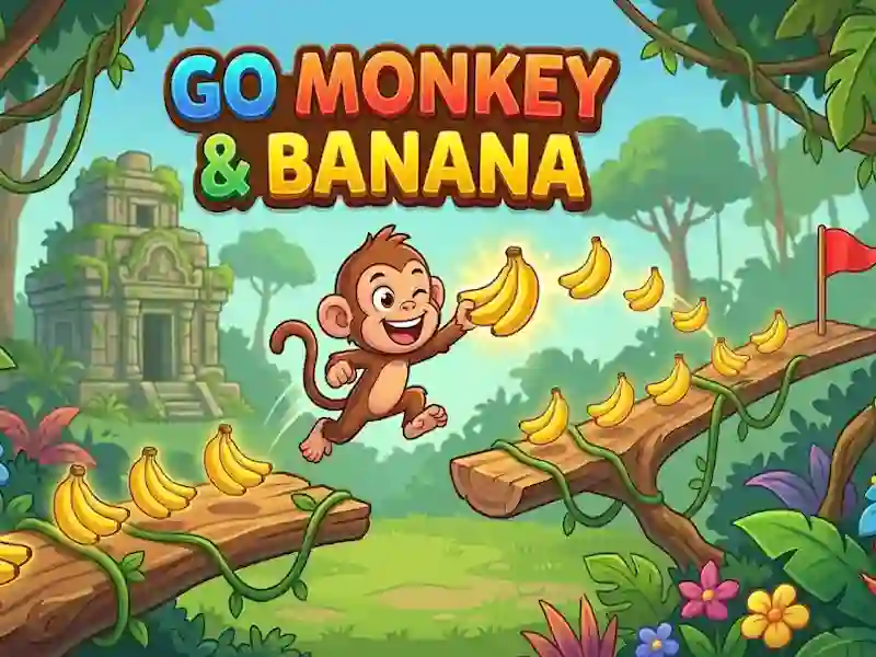 Peli Go monkey & Banana verkossa